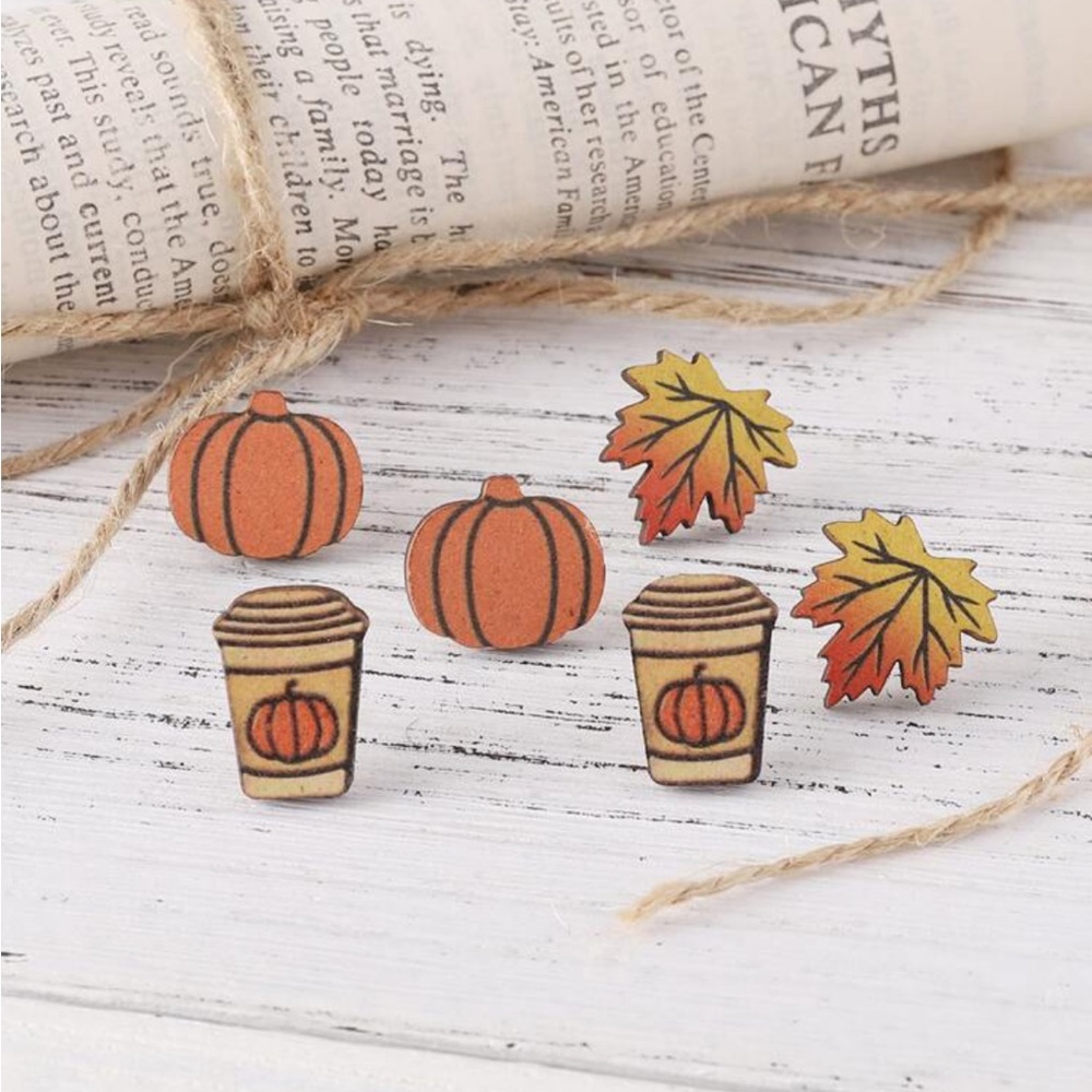 Fall Stud Earring Set - Picture 4 of 5